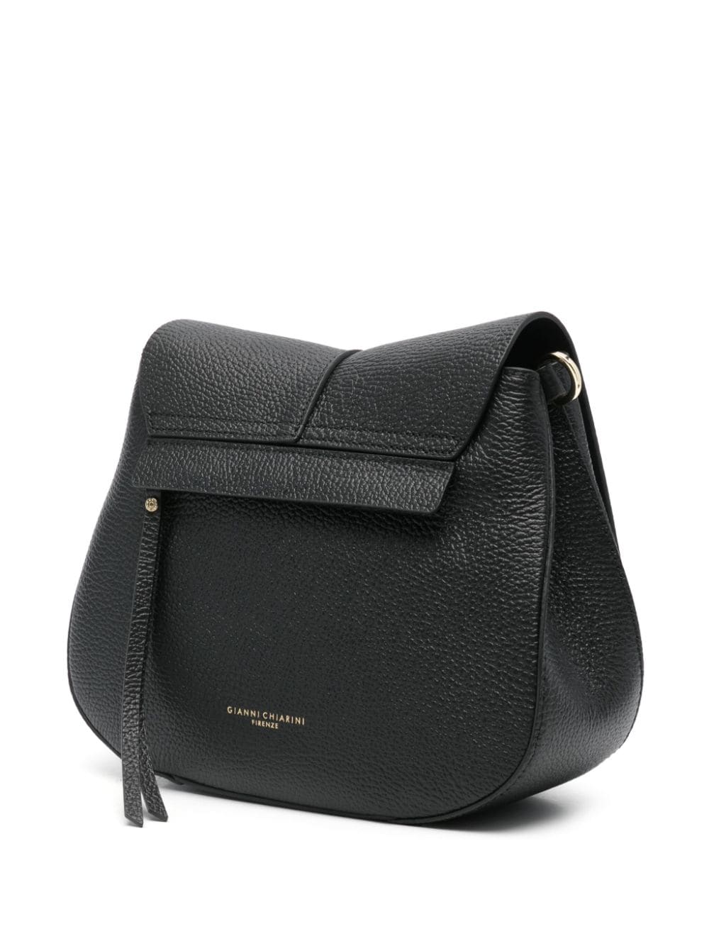 Shop Gianni Chiarini Helena Cross Body Bag In Black