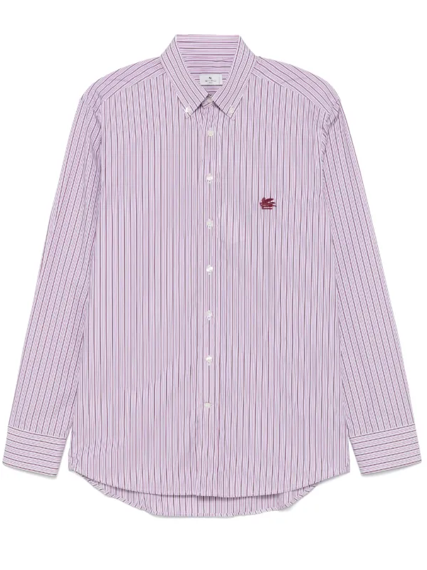 ETRO ストライプ シャツ | ピンク | FARFETCH JP