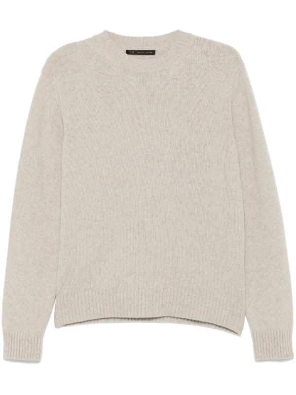 Low Brand crew-neck Sweater Grey FARFETCH