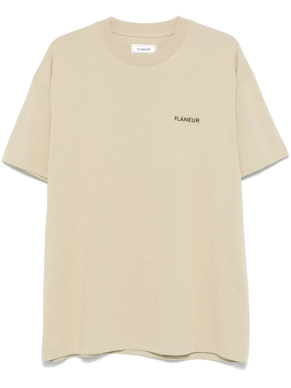 Flâneur Essential T-shirt In Neutrals