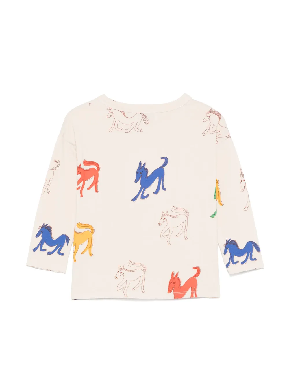 Bobo Choses Wonder Horse T-shirt - Beige