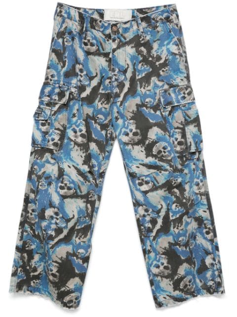 ERL skull-print trousers