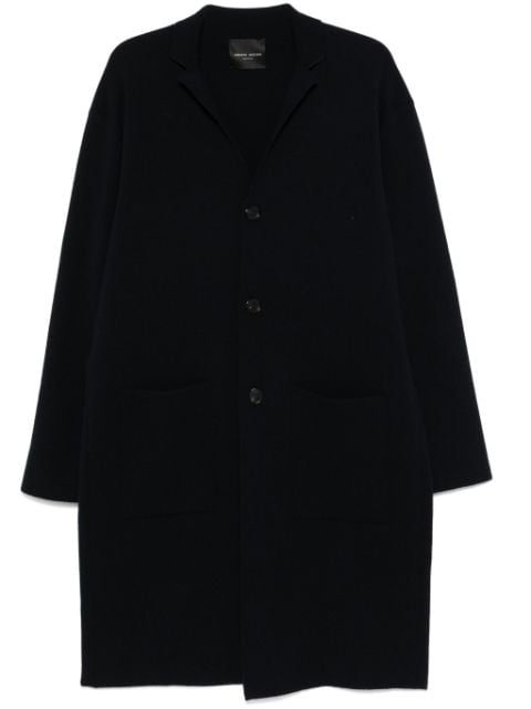 Roberto Collina single-breasted cardi-coat