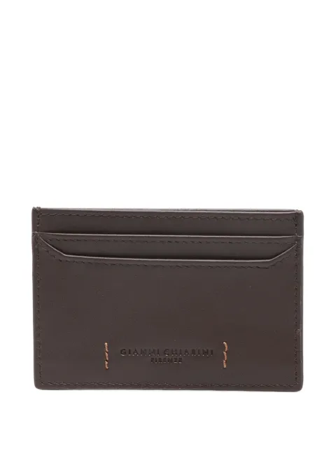 GIANNI CHIARINI leather card holder