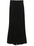 kaos twill palazzo pants - Black