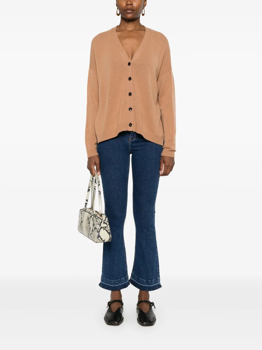kaos Flared jeans - Blauw