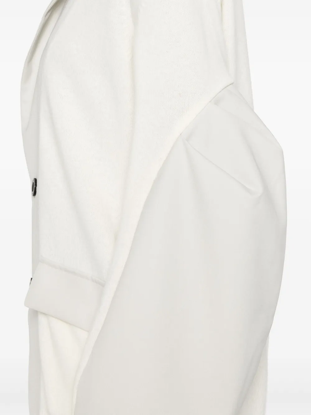 sacai Vest met vlakken Beige