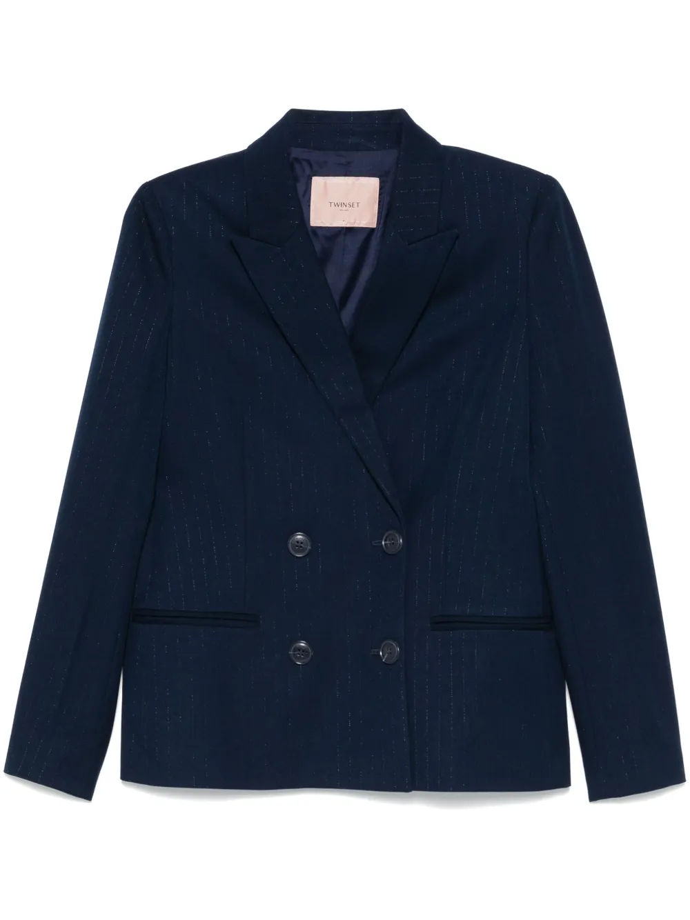 TWINSET PINSTRIPE BLAZER