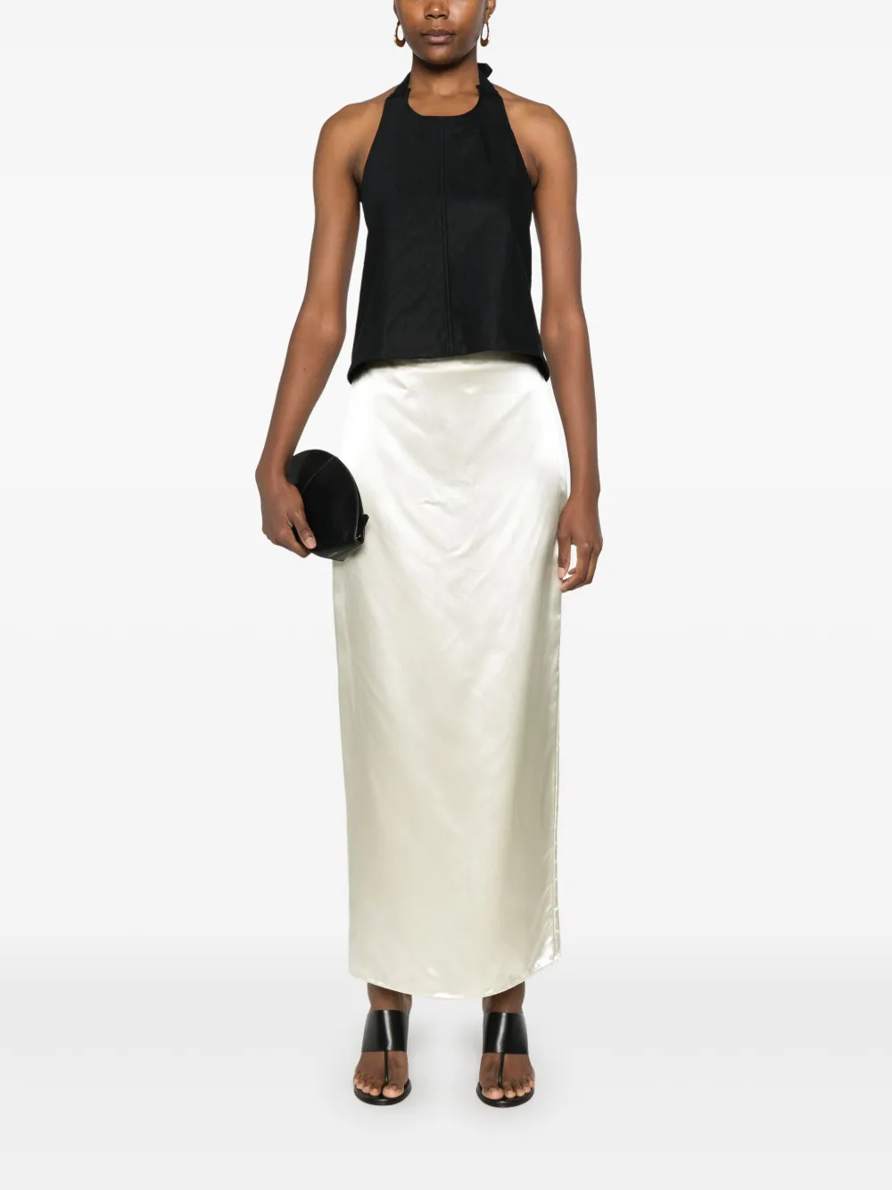 The Row Bartelle midi-rok - Beige