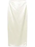 The Row Bartelle midi skirt - Neutrals