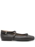 Michael Michael Kors bow-detailed ballet flats - Brown