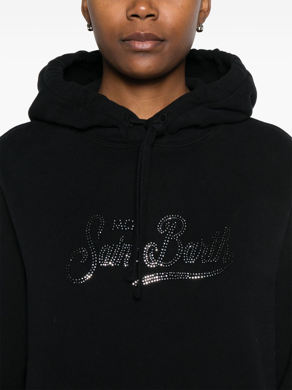 Shop Mc2 Saint Barth Virginia Hoodie In Black