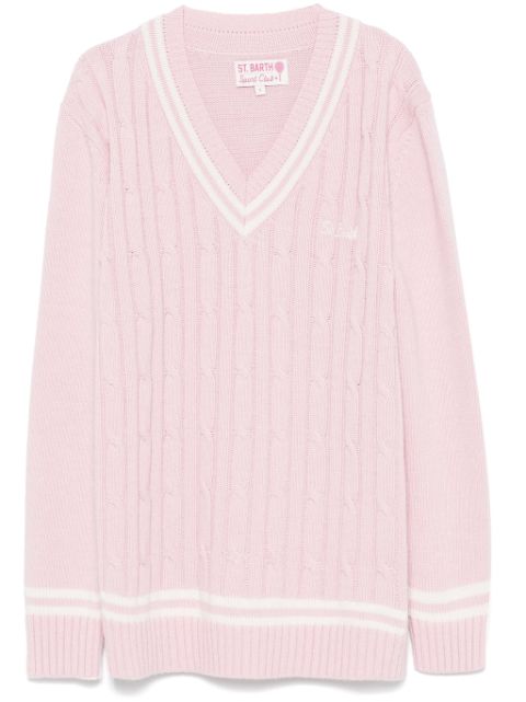 MC2 Saint Barth cable-knit sweater Women