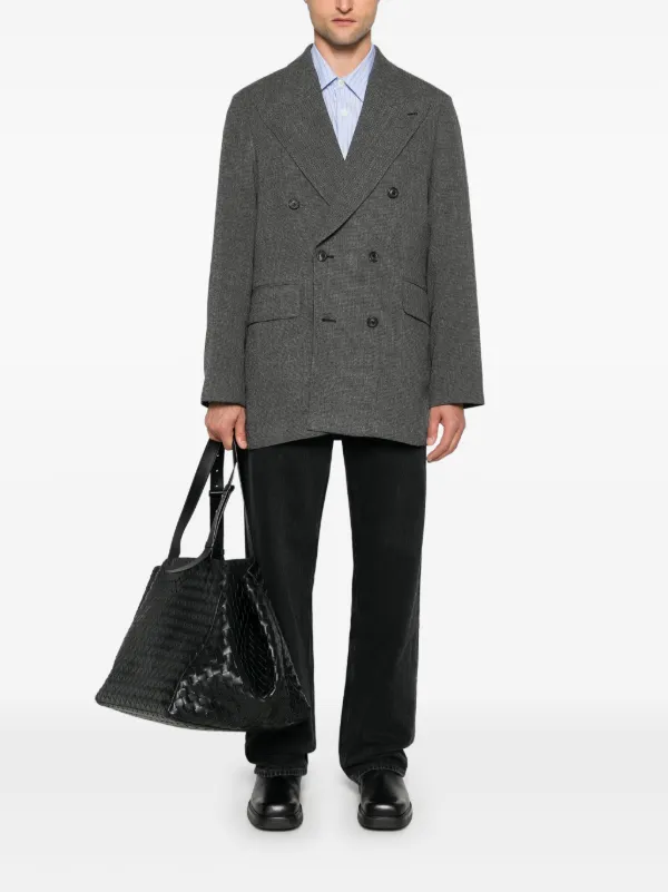 OUR LEGACY Sharp DB Blazer | Black | FARFETCH