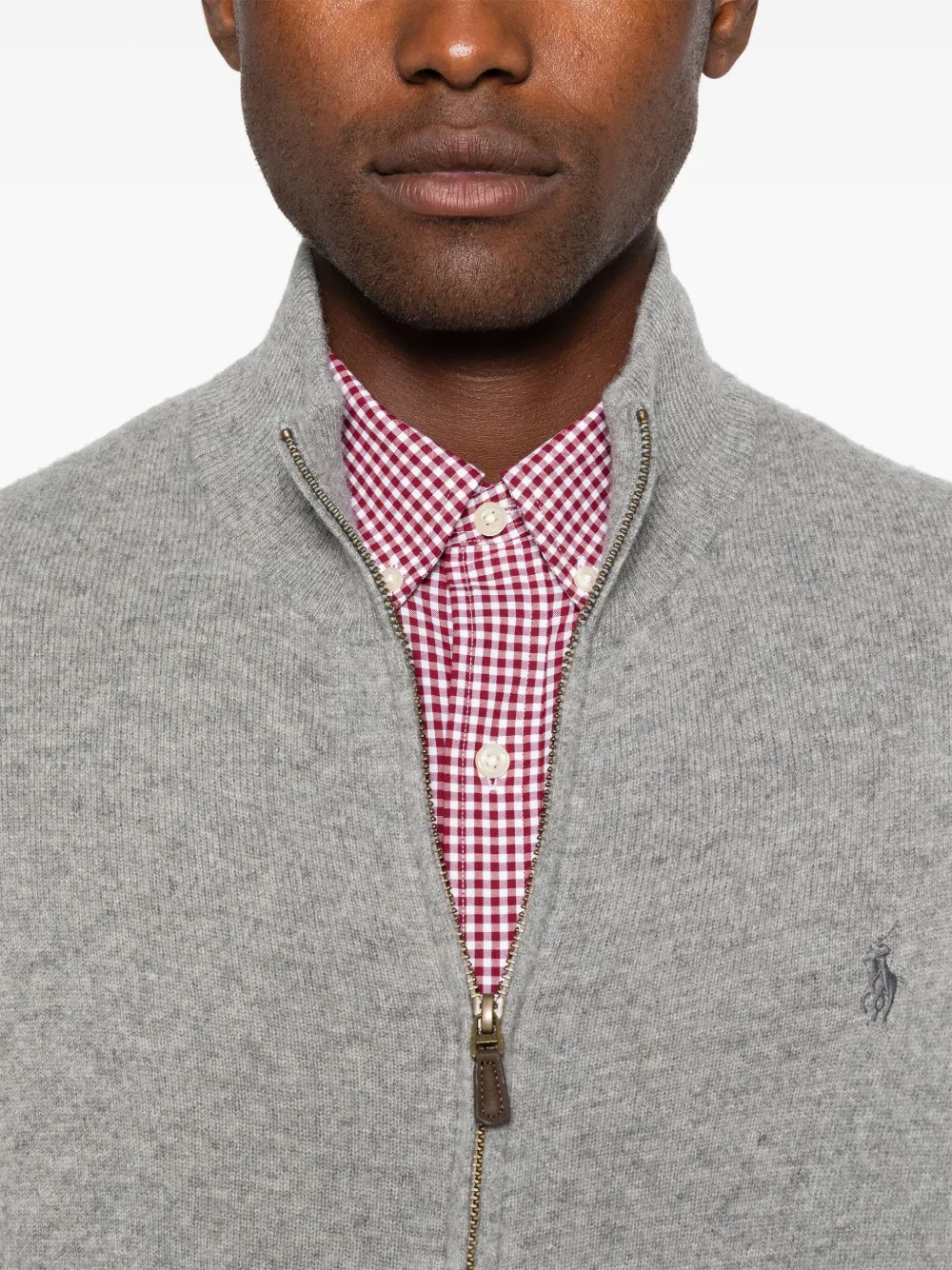 Polo Ralph Lauren Trui met geborduurd Polo Pony-logo Grijs
