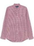 Polo Ralph Lauren gingham-check shirt - Red