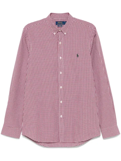 Polo Ralph Lauren gingham-check shirt