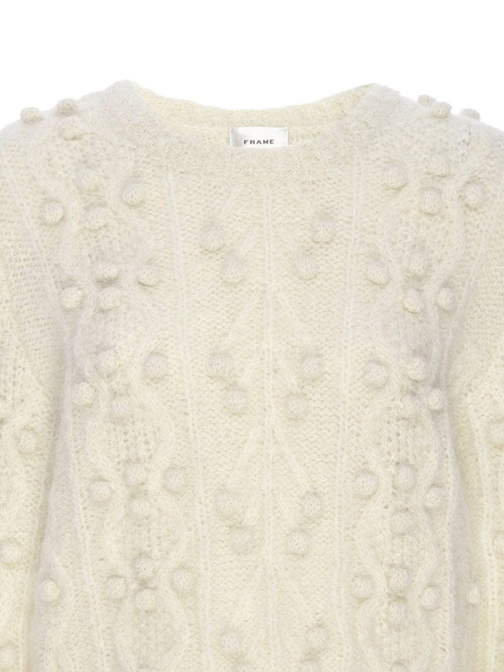 FRAME Popcorn jumper - Wit