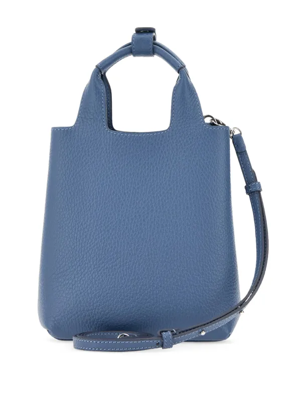 【送料&関税込】Hogan Mini Shopping H-bag Shopping Mini Hogan H-Bag AZZURRO da Donna