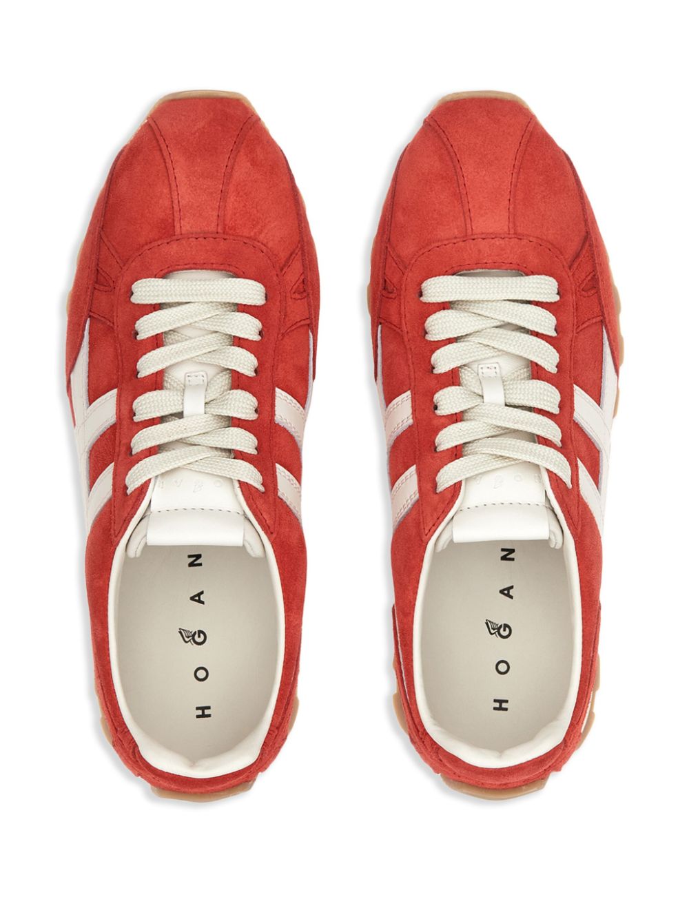 Hogan suede sneakers Red