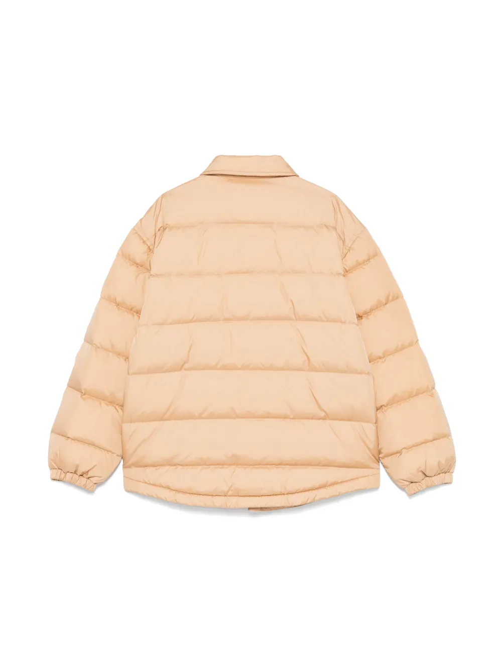 Fendi Kids Donsjack met FF-patroon Beige
