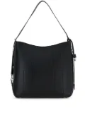 Hogan medium leather shoulder bag - Black