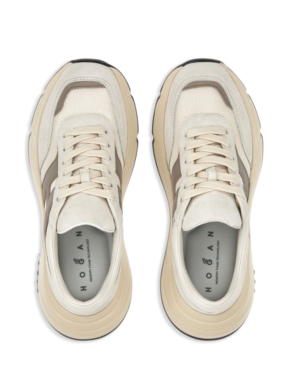 Hogan leather sneakers Neutrals