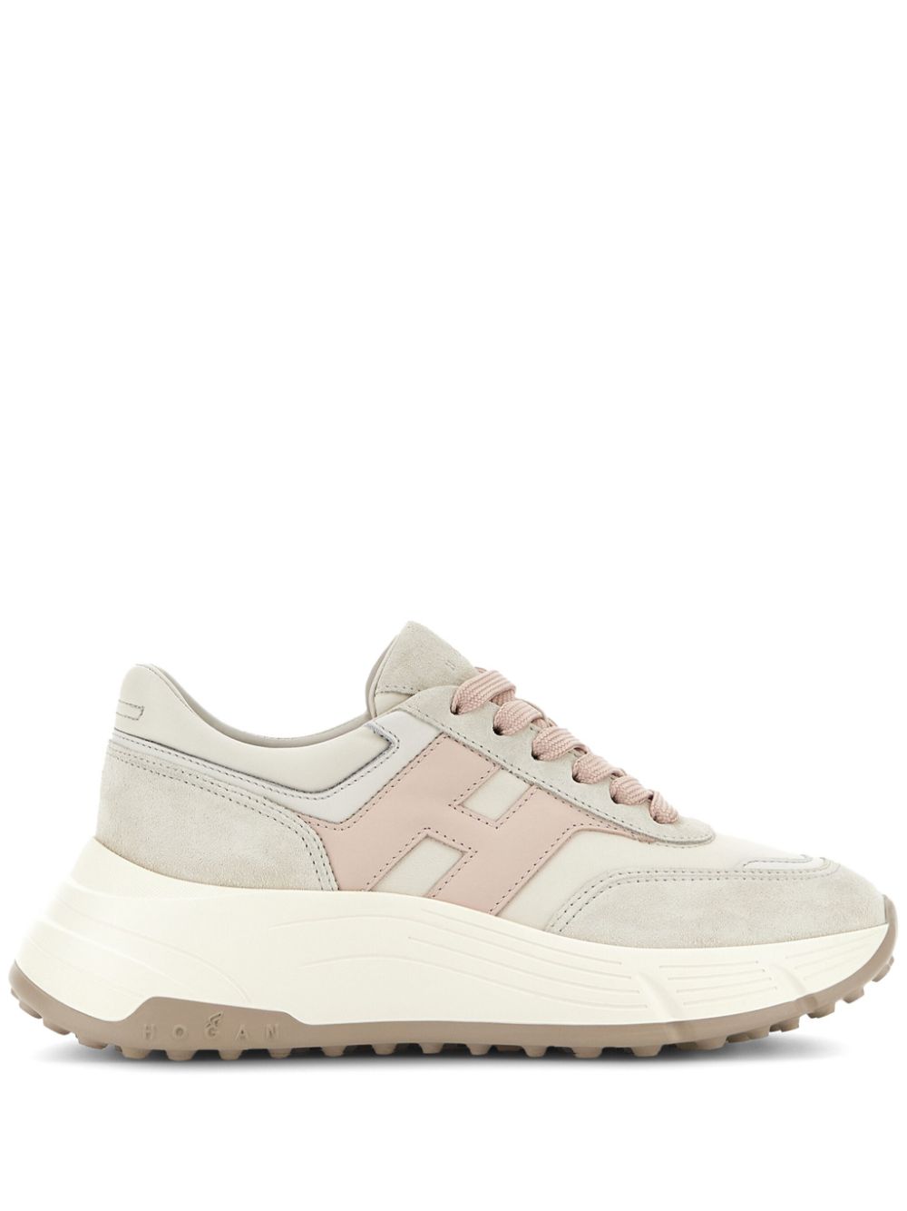 Hogan leather sneakers Neutrals