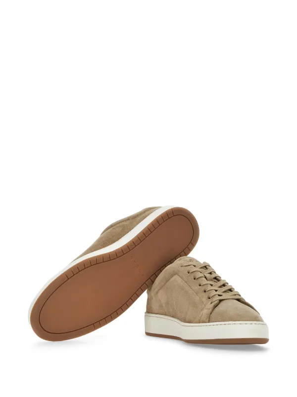 【送料&関税込】Hogan Brown Leather Blend Sneakers Hogan Leather Sneakers | Brown | FARFETCH