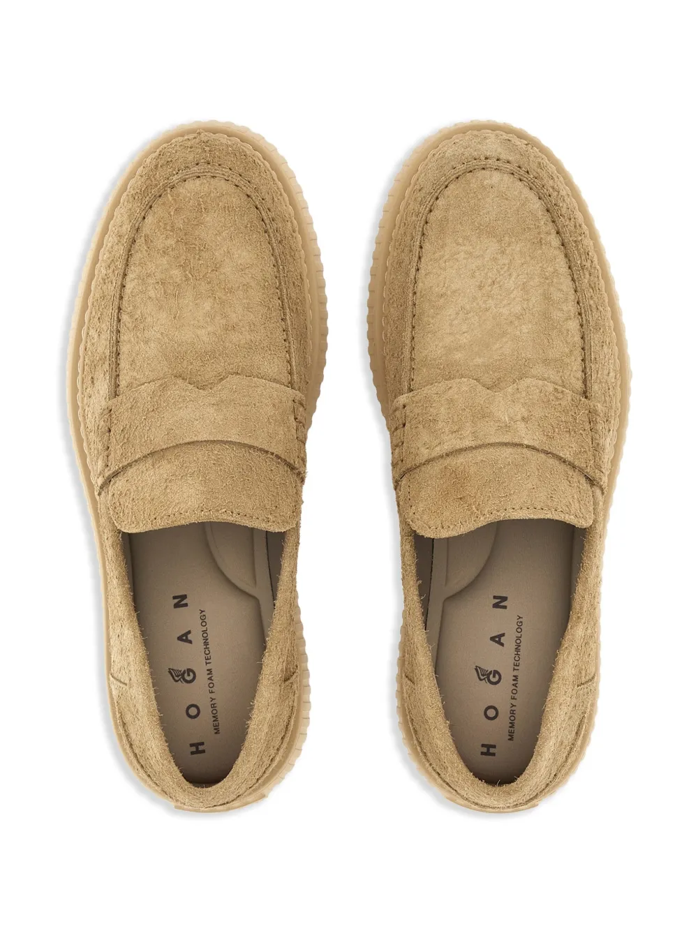 Hogan H677 moccasins Brown