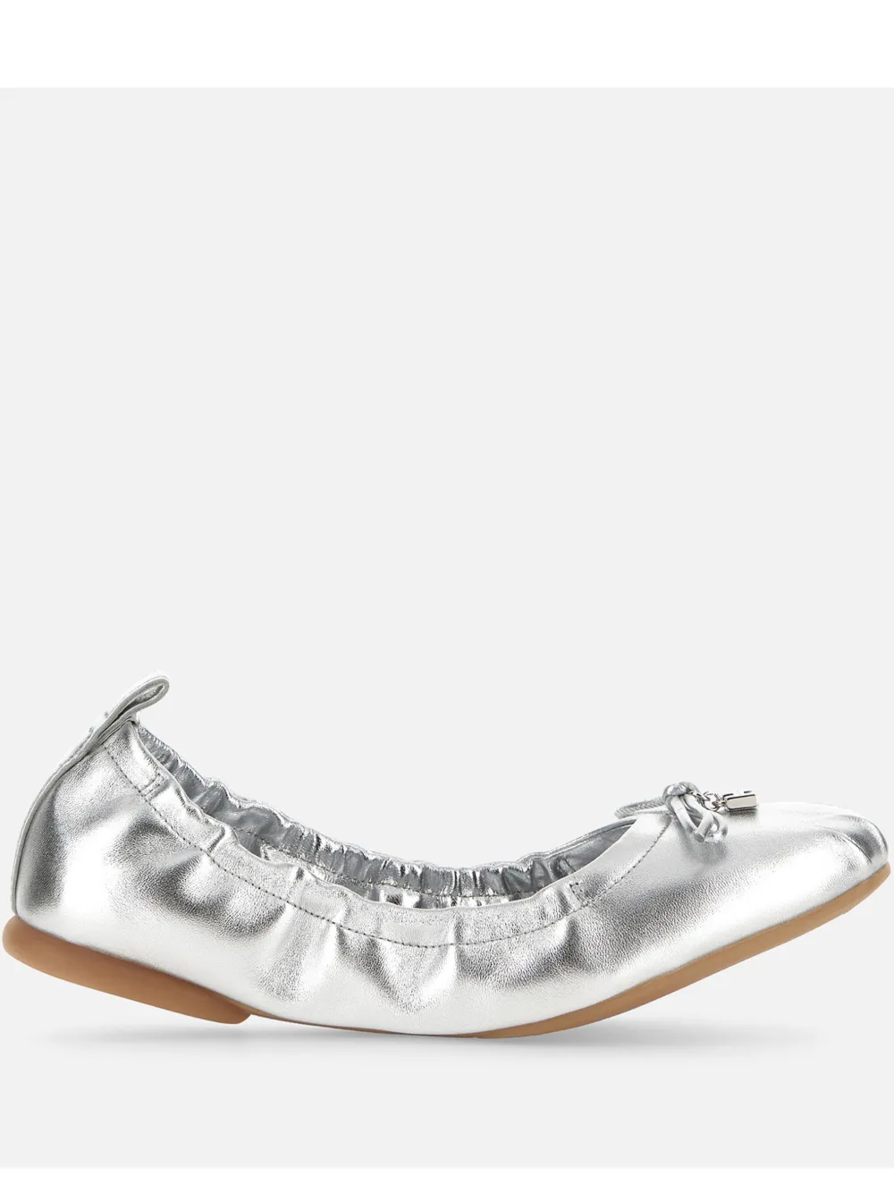 Hogan H684 ballet flats Silver