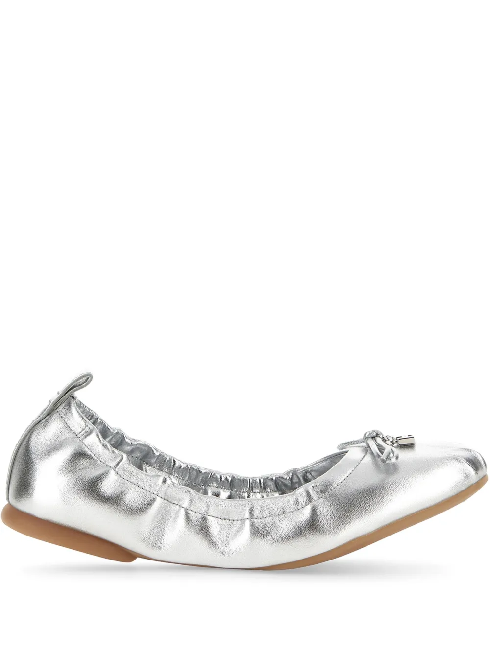 Hogan H684 ballet flats Silver