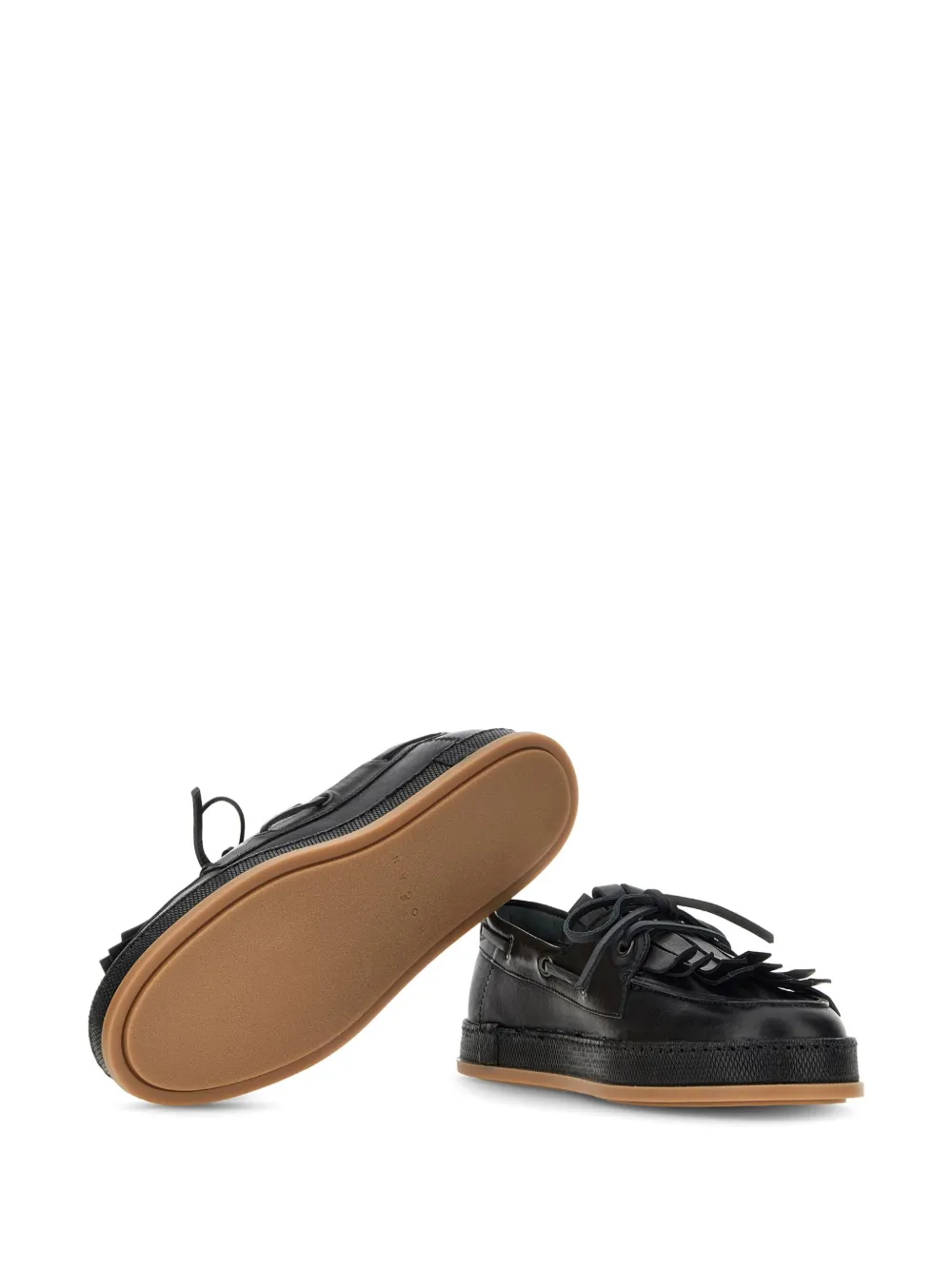 Hogan Loafers met kwastjes Zwart