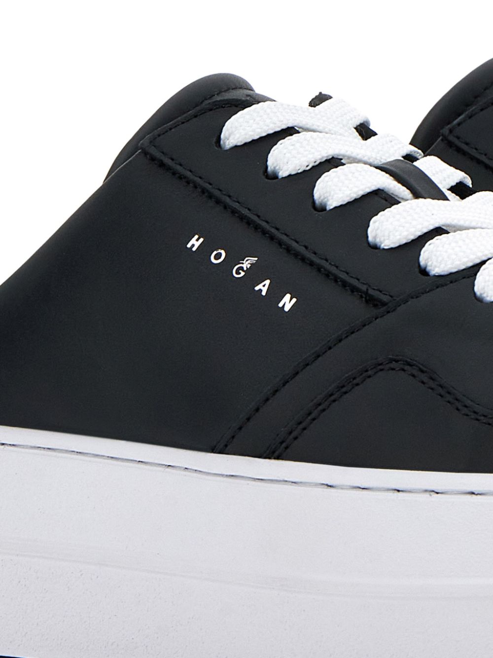 Hogan leather sneakers Black