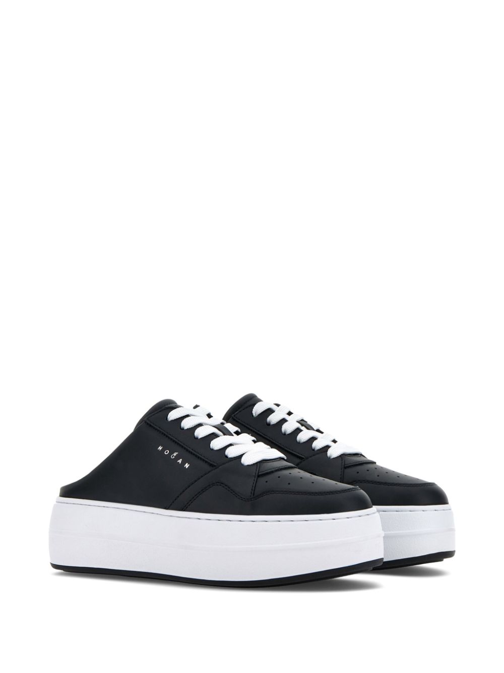 Hogan leather sneakers Black