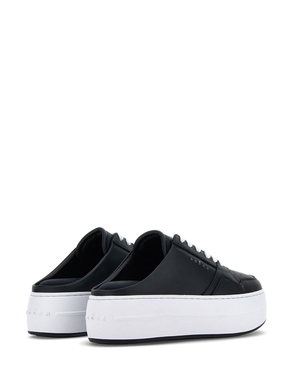 Hogan leather sneakers Black