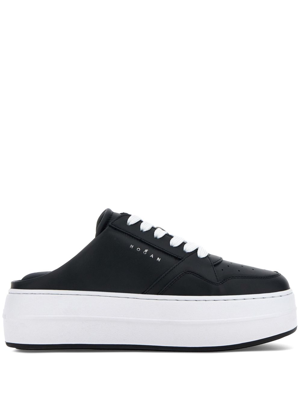 Hogan Leren sneakers Zwart