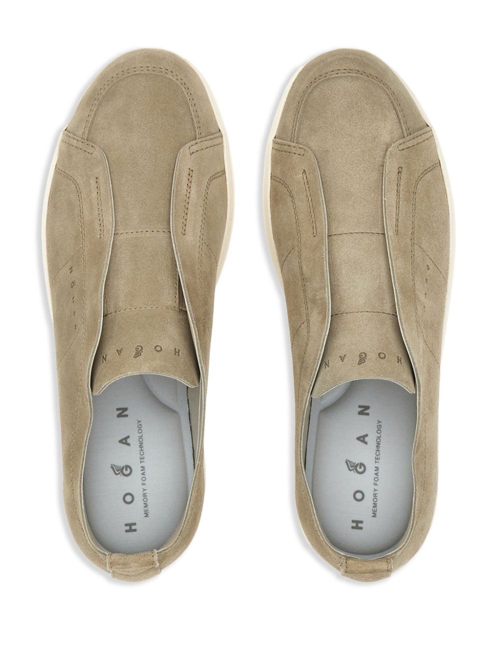 Hogan Slip-on sneakers Beige