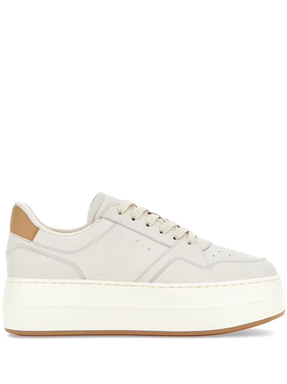 Hogan Leren sneakers Beige