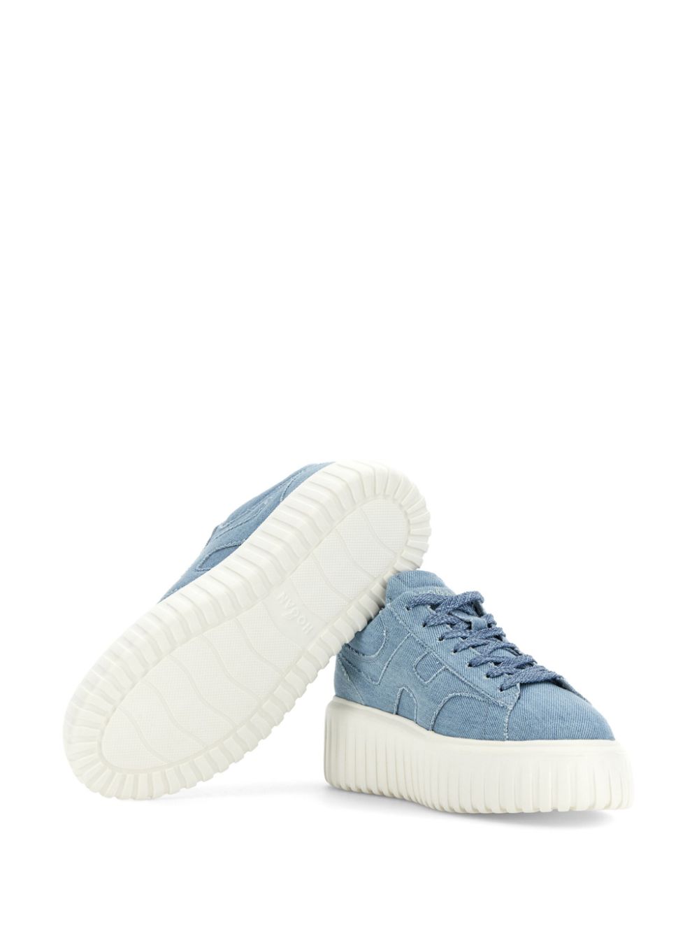 Hogan H-Stripes sneakers Blauw