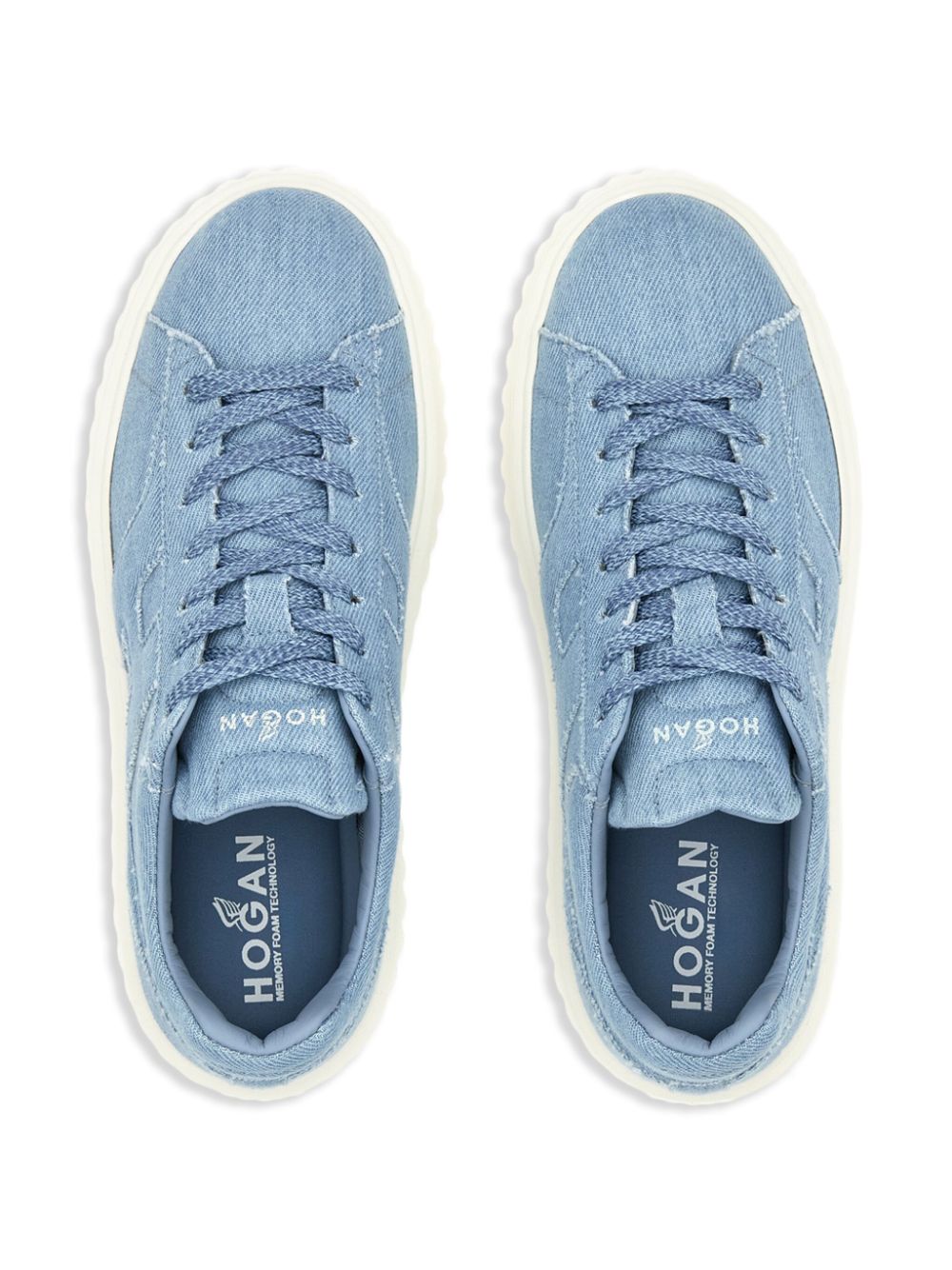 Hogan H-Stripes sneakers Blauw