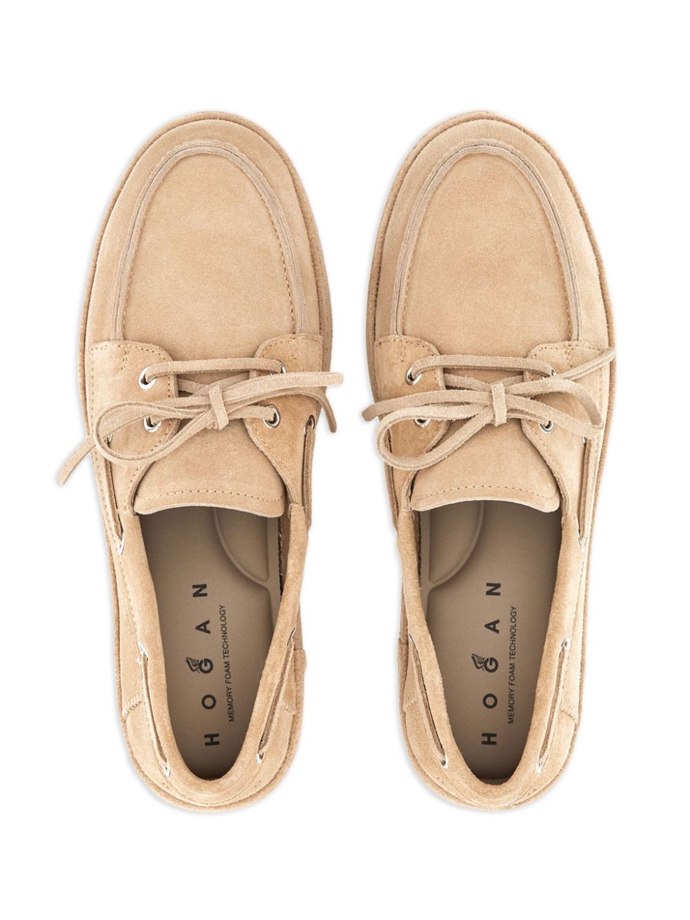 Hogan Suède loafers Beige