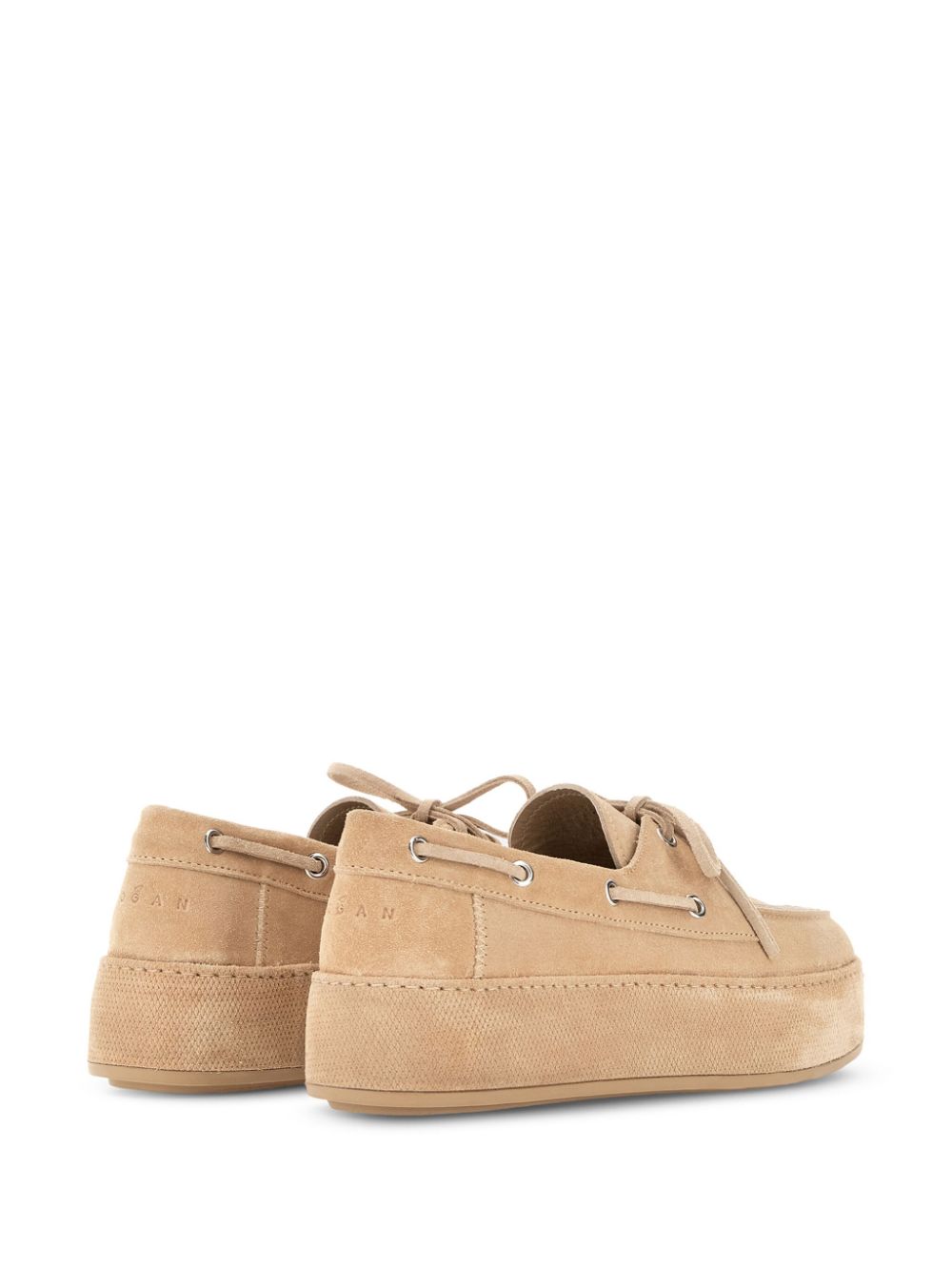 Hogan Suède loafers Beige