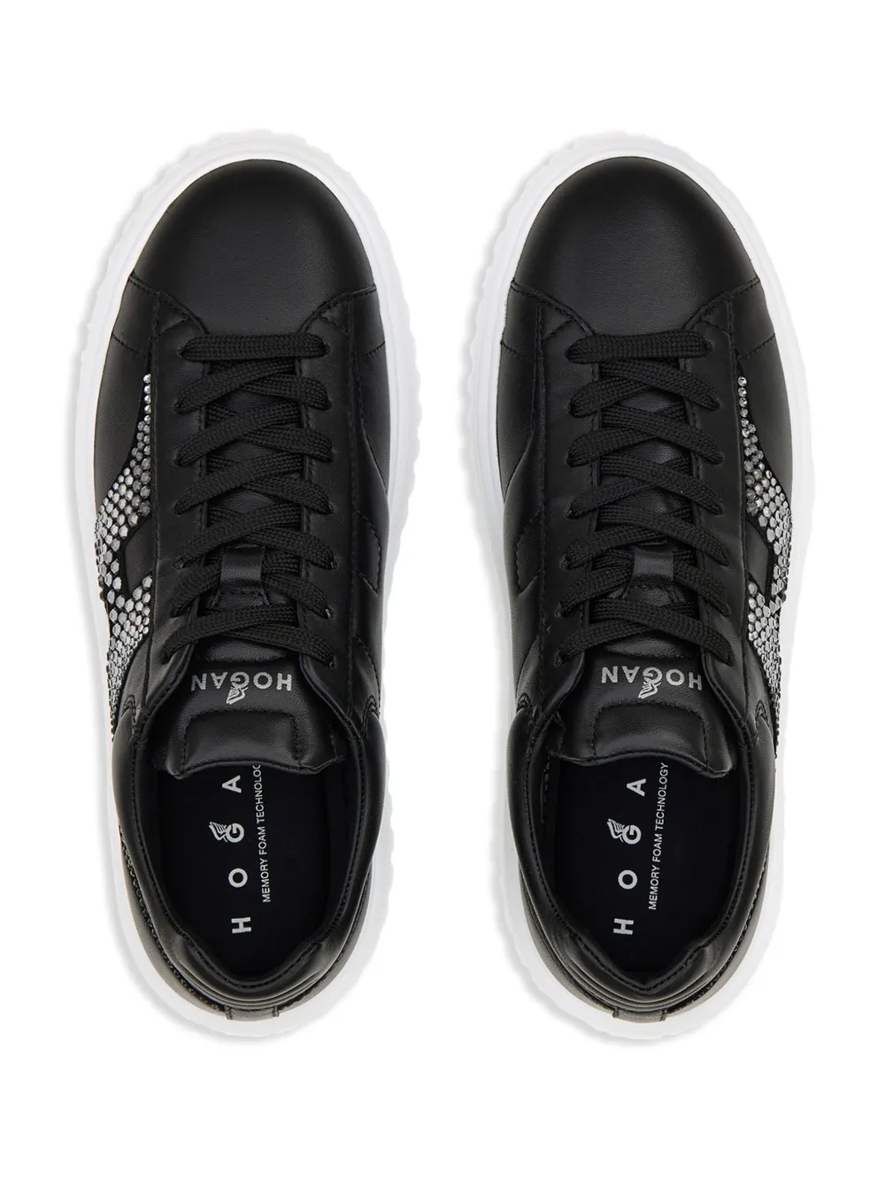 Hogan H-Stripes sneakers Black