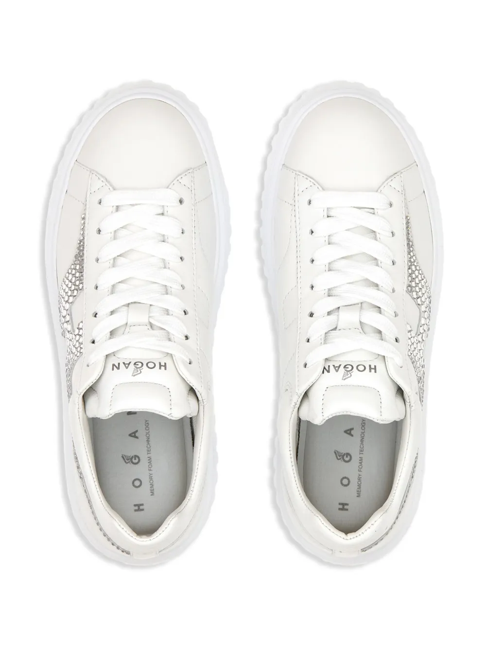 Hogan H-Stripes sneakers Wit