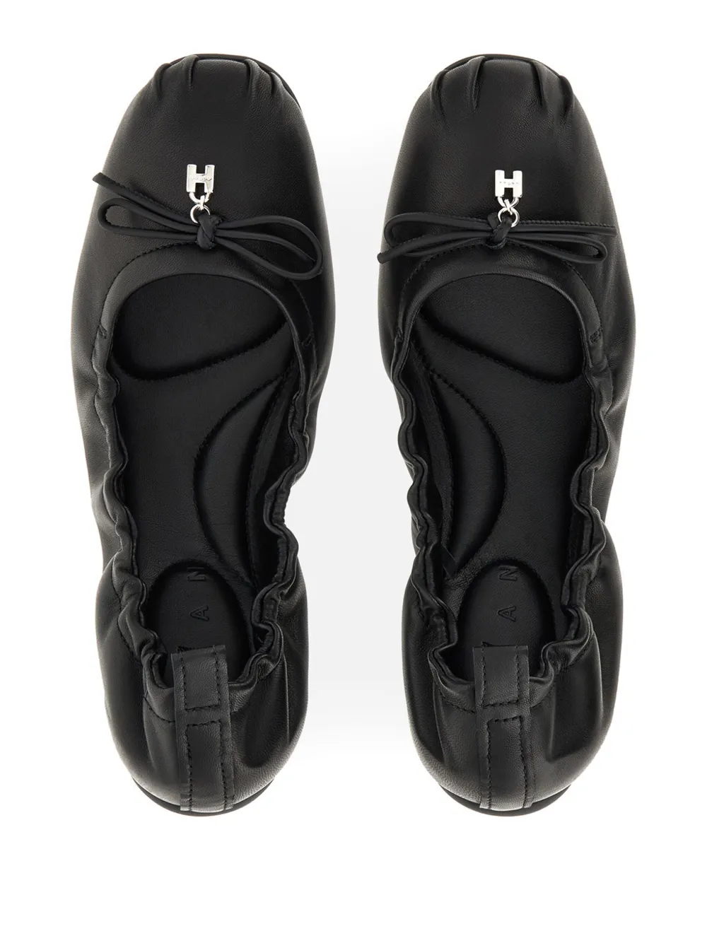 Hogan H684 ballet flats Black