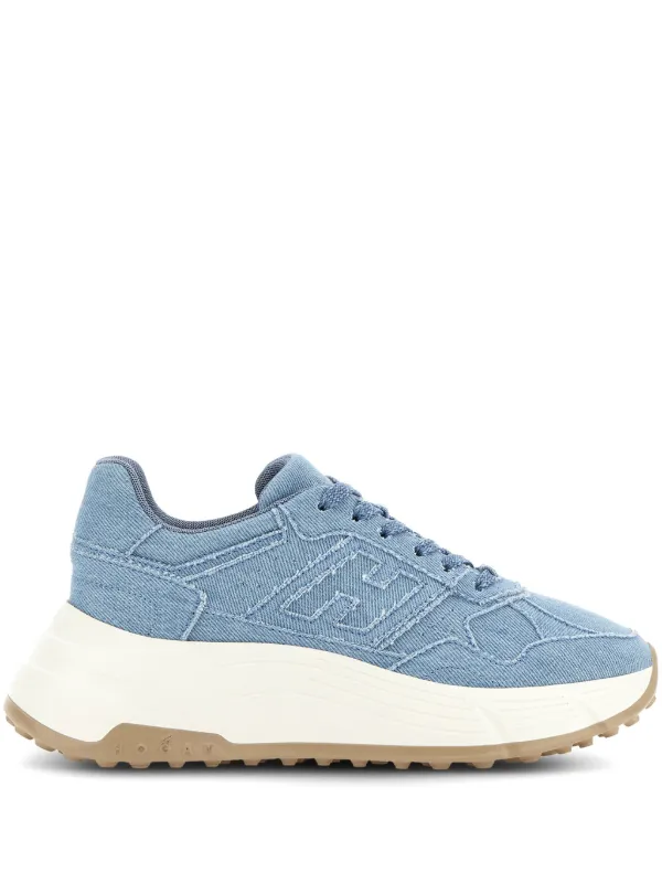 スニーカー HOGAN Woman Sneakers Gnawed Blue HXW6450FE92T4J 025U Sneakers Hogan Cool BLUE for Woman HXW6470FB60PJQ41M0ESI | Hogan