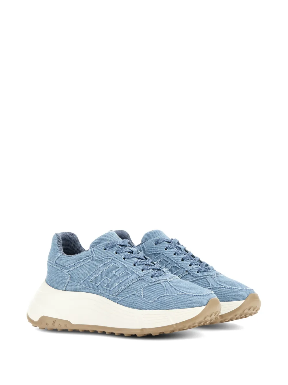 Hogan Denim sneakers - Blauw
