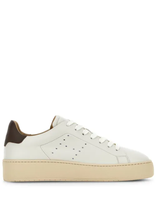 Hogan baskets en cuir - Gris - Hogan - Modalova