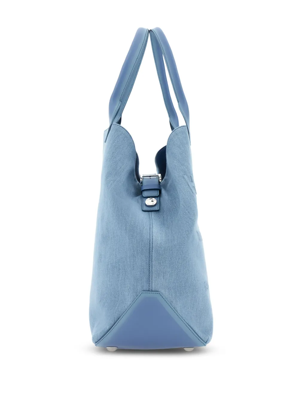 Hogan Script grote shopper Blauw